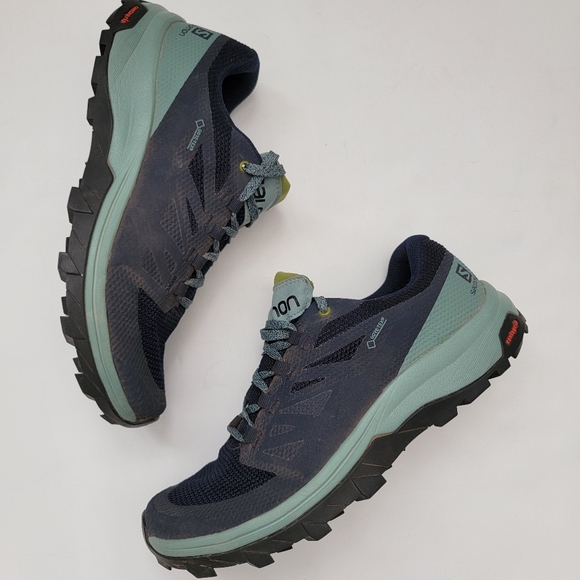 Salomon Shoes - Salomon Sz 7.5 Outline GTX Contragrip Hiking Sneakers Shoes